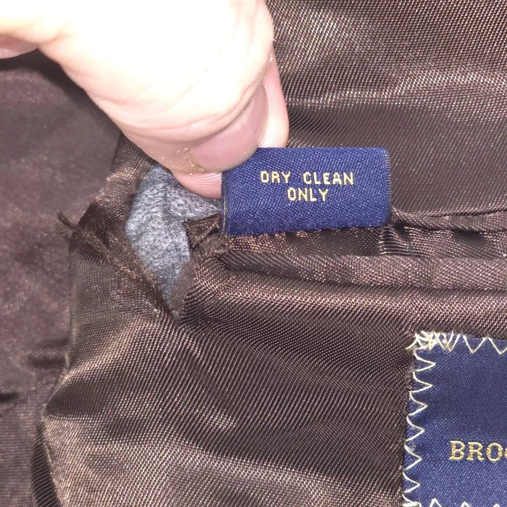 Brooks Brothers 346 Corduroy Sport Coat Brown Blazer 43R Career Classic Heritage